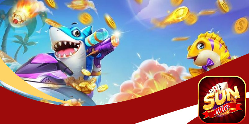 Vũ khí trang bị tại game bắn cá săn thưởng Sunwin vô cùng hiện đại, bắn là thắng